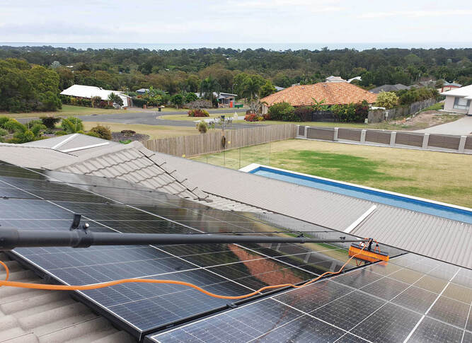 Adelaide Hills Solar panels cleaned in South Australia