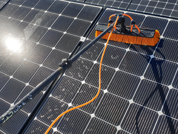 cleaning solar panels in Adelaide Hills, south Australia
